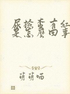 尿检查有红细胞是怎么回事