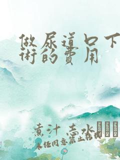 做尿道口下裂手术的费用