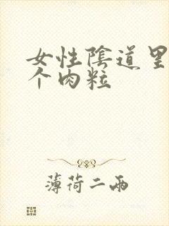 女性阴道里口长个肉粒