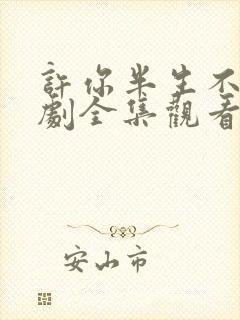 许你半生不见短剧全集观看