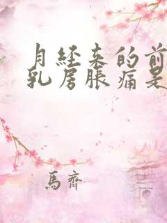 月经来的前几天乳房胀痛是怎么回事