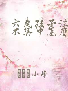 六岁孩子注意力不集中怎么办