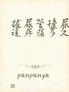 拔尿管后尿频尿道疼痛多久恢复