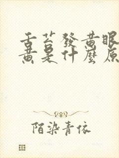 舌苔发黄眼睛发黄是什么原因