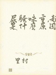 尿骚味重,起泡是什么原因