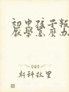 初中孩子叛逆期厌学怎么办