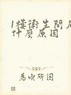 1楼卫生间反味什么原因