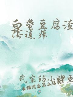 白带豆腐渣状,阴道痒