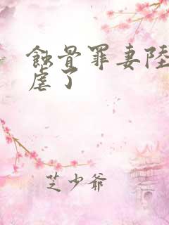 蚀骨罪妻陆总别虐了