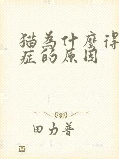 猫为什么得尿闭症的原因