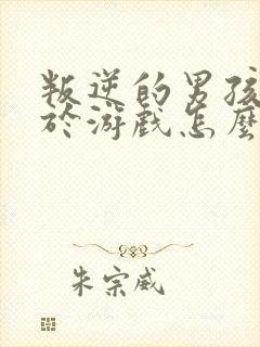 叛逆的男孩沉迷于游戏怎么办