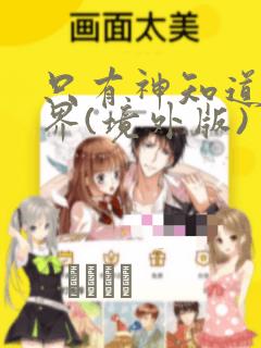 只有神知道的世界(境外版)