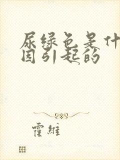 尿绿色是什么原因引起的