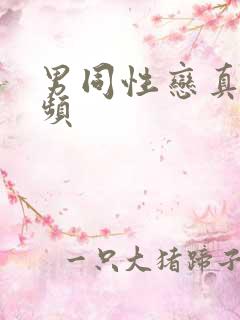 男同性恋真做视频