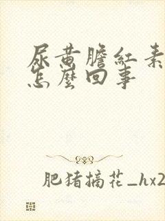 尿黄胆红素高是怎么回事