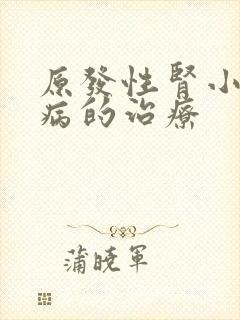 原发性肾小球疾病的治疗