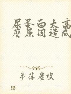 尿蛋白太高是什么原因造成的