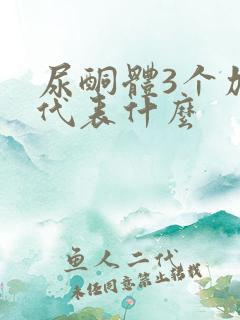 尿酮体3个加号代表什么