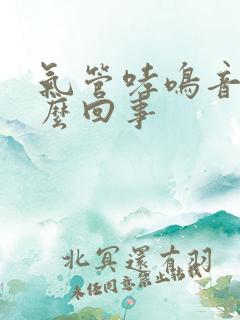 气管哮鸣音是怎么回事