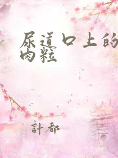 尿道口上的小红肉粒