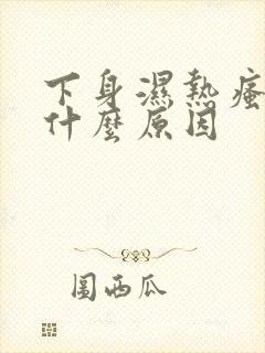 下身湿热瘙痒是什么原因