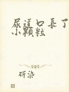 尿道口长了一排小颗粒