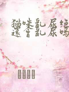 猫咪乱尿绝育后还会乱尿吗