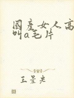 国产女人高潮大叫a毛片