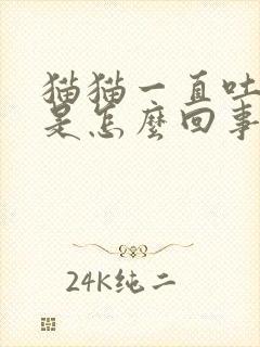 猫猫一直吐黄水是怎么回事