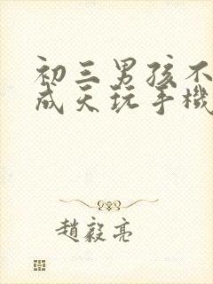 初三男孩不上学成天玩手机咋办