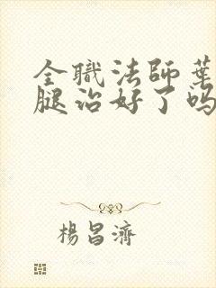 全职法师叶心夏腿治好了吗