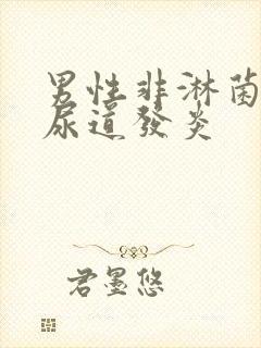 男性非淋菌性的尿道发炎