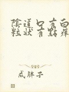 阴道口有白色米粒状有点痒