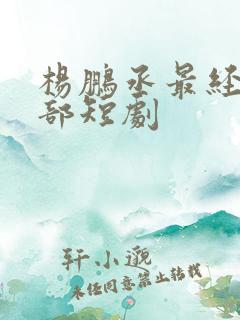 杨鹏丞最经典十部短剧