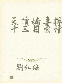 天价娇妻总裁三十三日索情