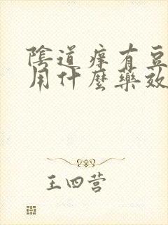 阴道痒有豆腐渣用什么药效果好