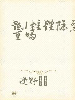 骶1椎体隐裂严重吗