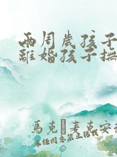 两周岁孩子父母离婚孩子抚养权归谁