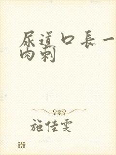 尿道口长一圈小肉刺