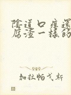 阴道口痒还有豆腐渣一样的东西