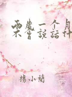 两岁一个月宝宝不会说话什么都懂