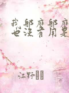 我那么那么爱你也没有用是什么歌