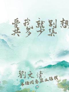 爱我就别想太多共多少集