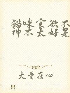 猫咪食欲不振精神不太好是怎么回事