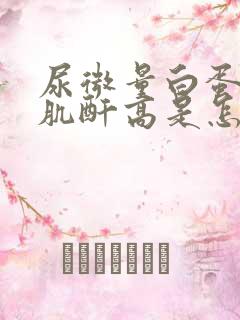 尿微量白蛋白高肌酐高是怎么回事