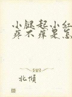 小腿起小红点不疼不痒是怎么回事