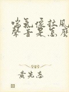 喘气像拉风箱的声音是怎么回事