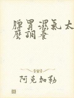 脾胃湿气太重怎么调养