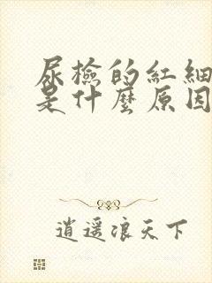 尿检的红细胞高是什么原因