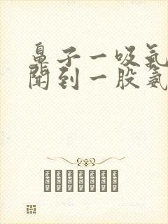 鼻子一吸气就能闻到一股氨味